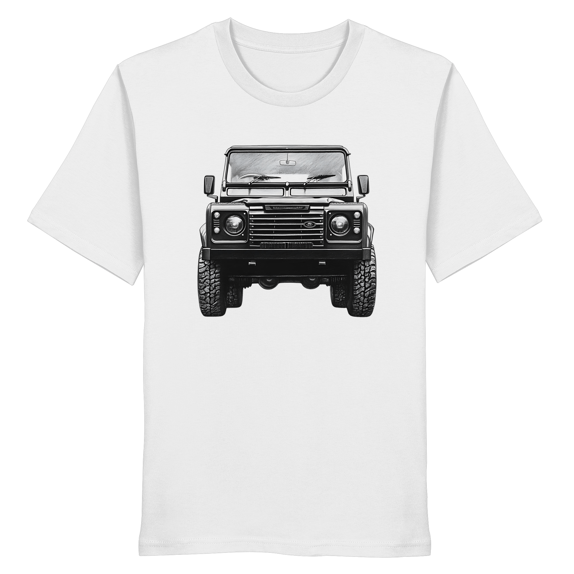 Not lost, just exploring - Defender Style ! - Organic Shirt