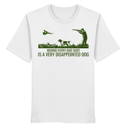 Münsterländer – Behind Every Bad Shot Is A Very Disappointed Dog Kopie - Organic Shirt