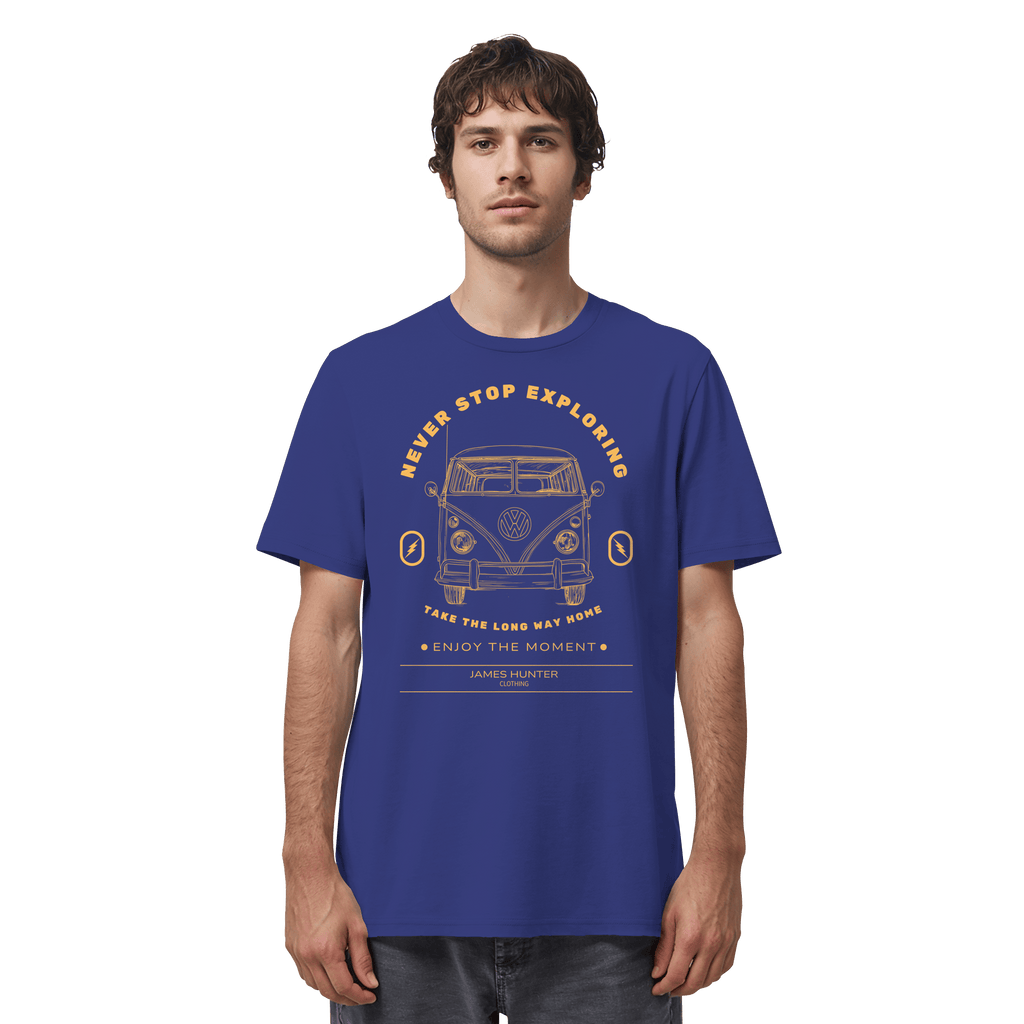 Never Stop Exploring - Organic Shirt