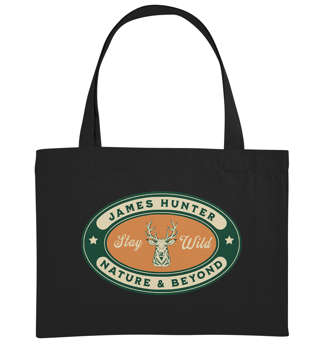 Stay Wild – James Hunter Original - Organic Shopping-Bag