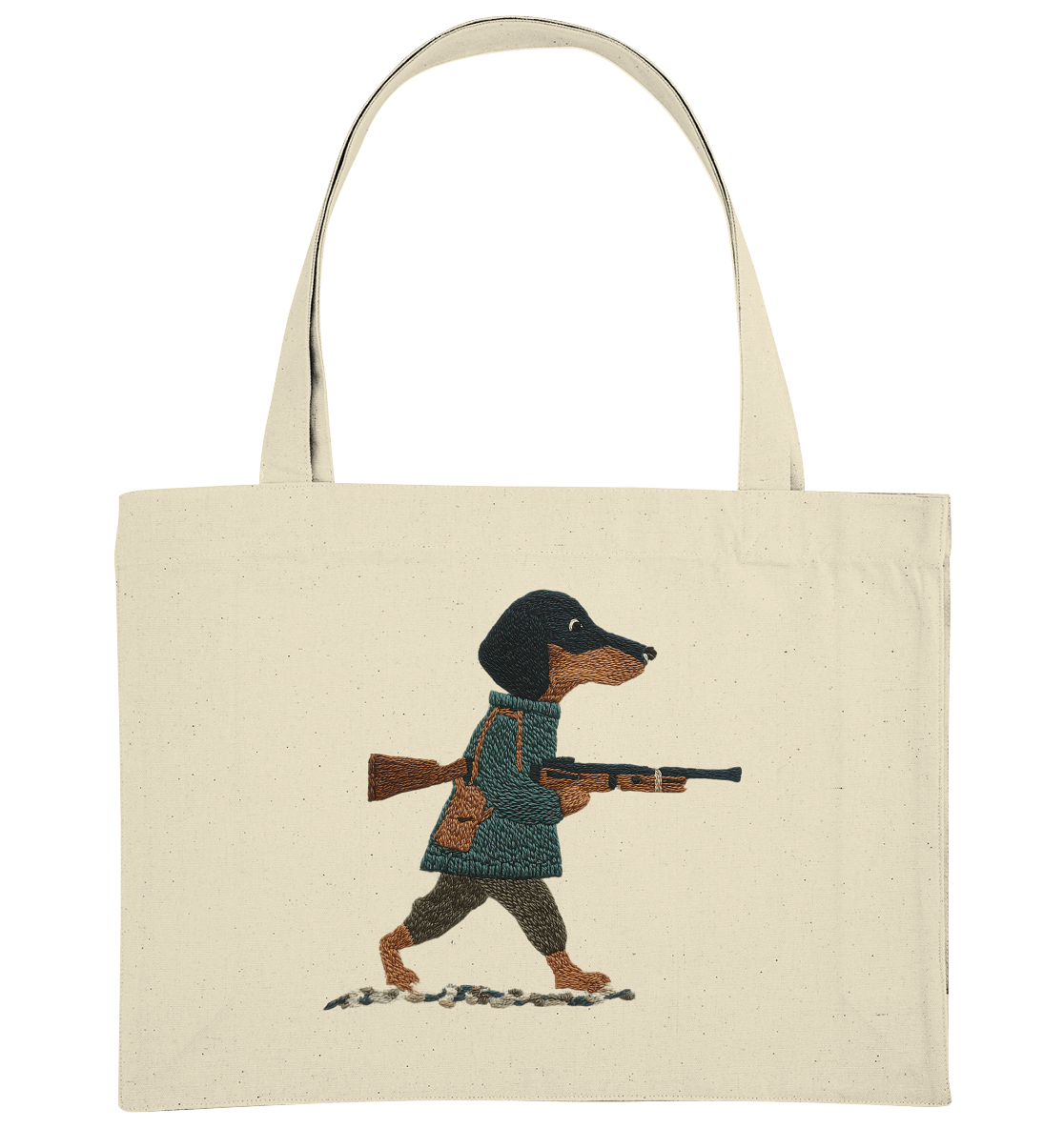 Locked, Loaded & Low to the Ground  - Organic Shopping-Bag