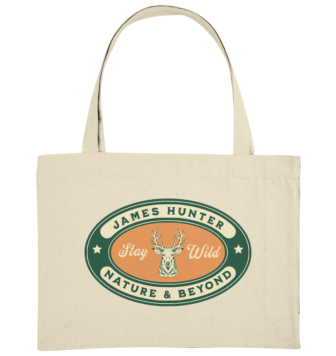 Stay Wild – James Hunter Original - Organic Shopping-Bag