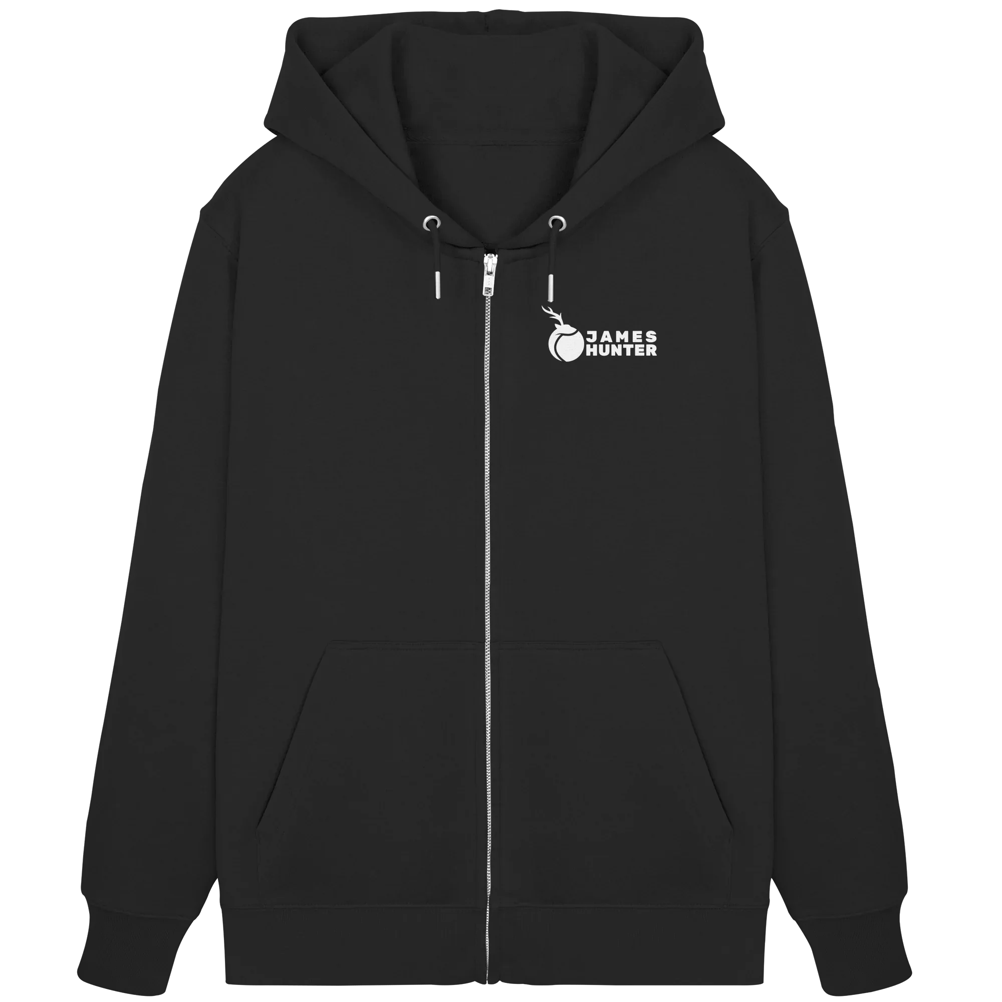 Wander More, Worry Less – Hiking Badge - Organic Zipper