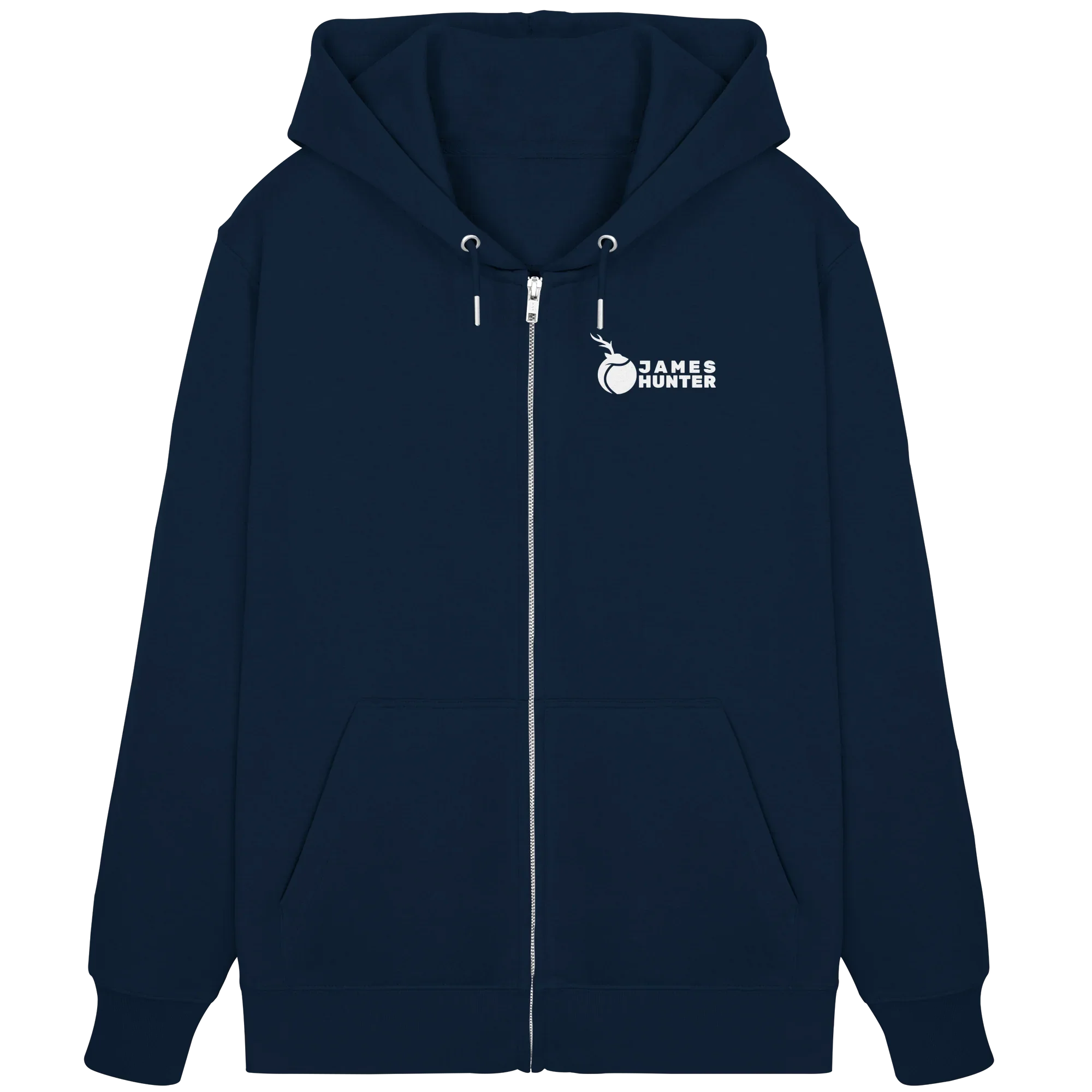 Wander More, Worry Less – Hiking Badge - Organic Zipper