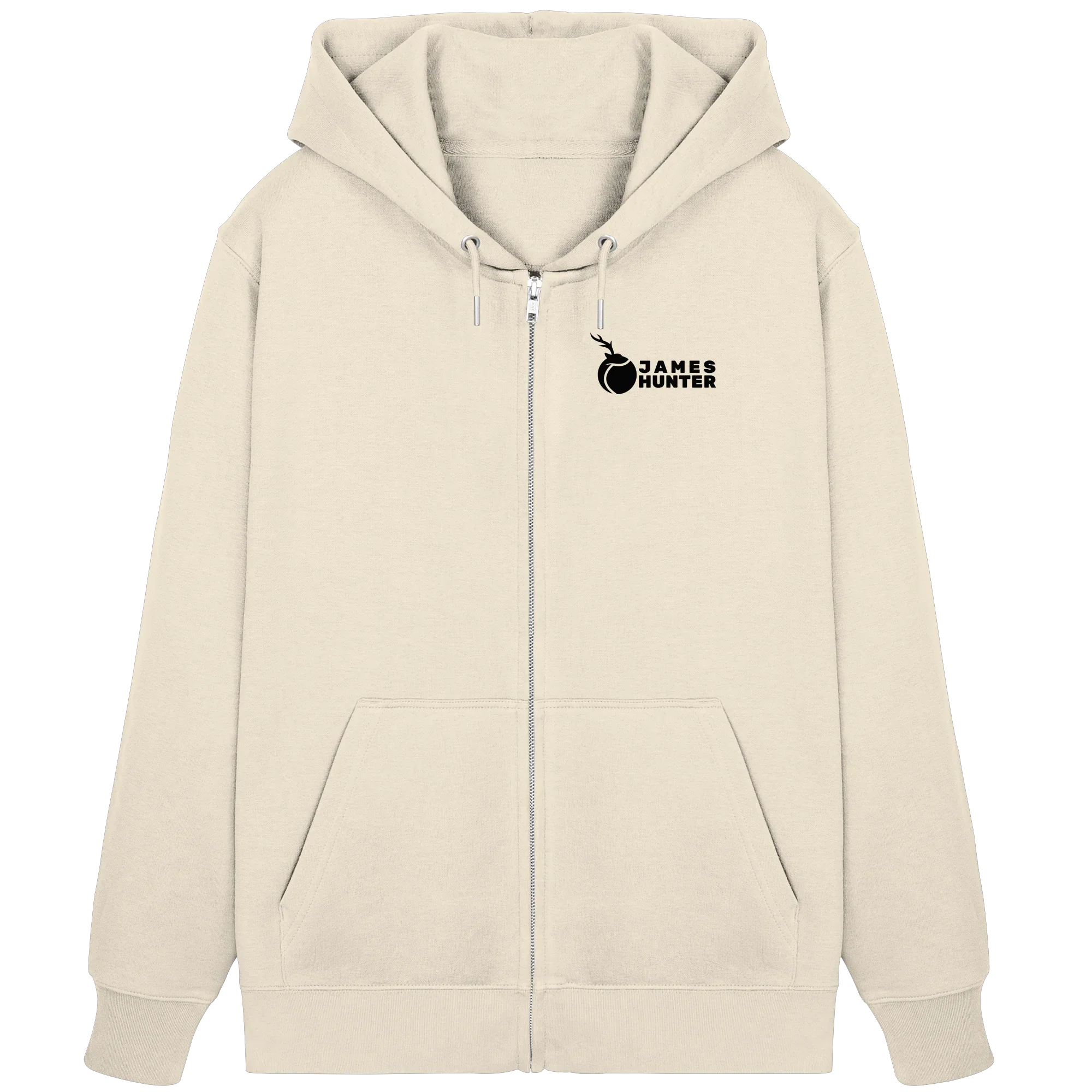Wander More, Worry Less – Hiking Badge - Organic Zipper
