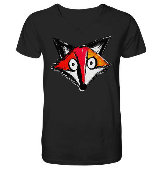 Foxed Up Again - T-shirt col V