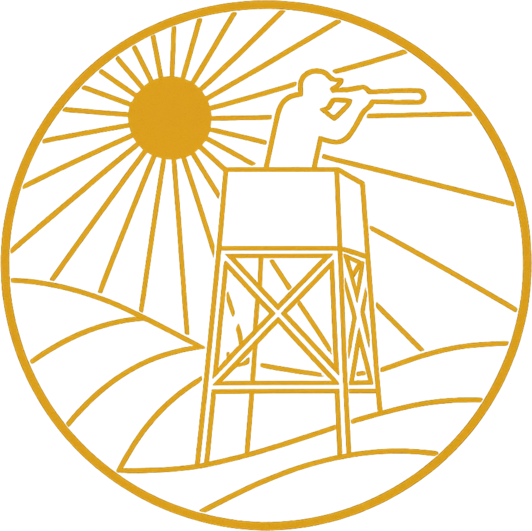 Golden Hunter’s Stand - Organic Relaxed Zipper - James Hunter - Nature and Beyond