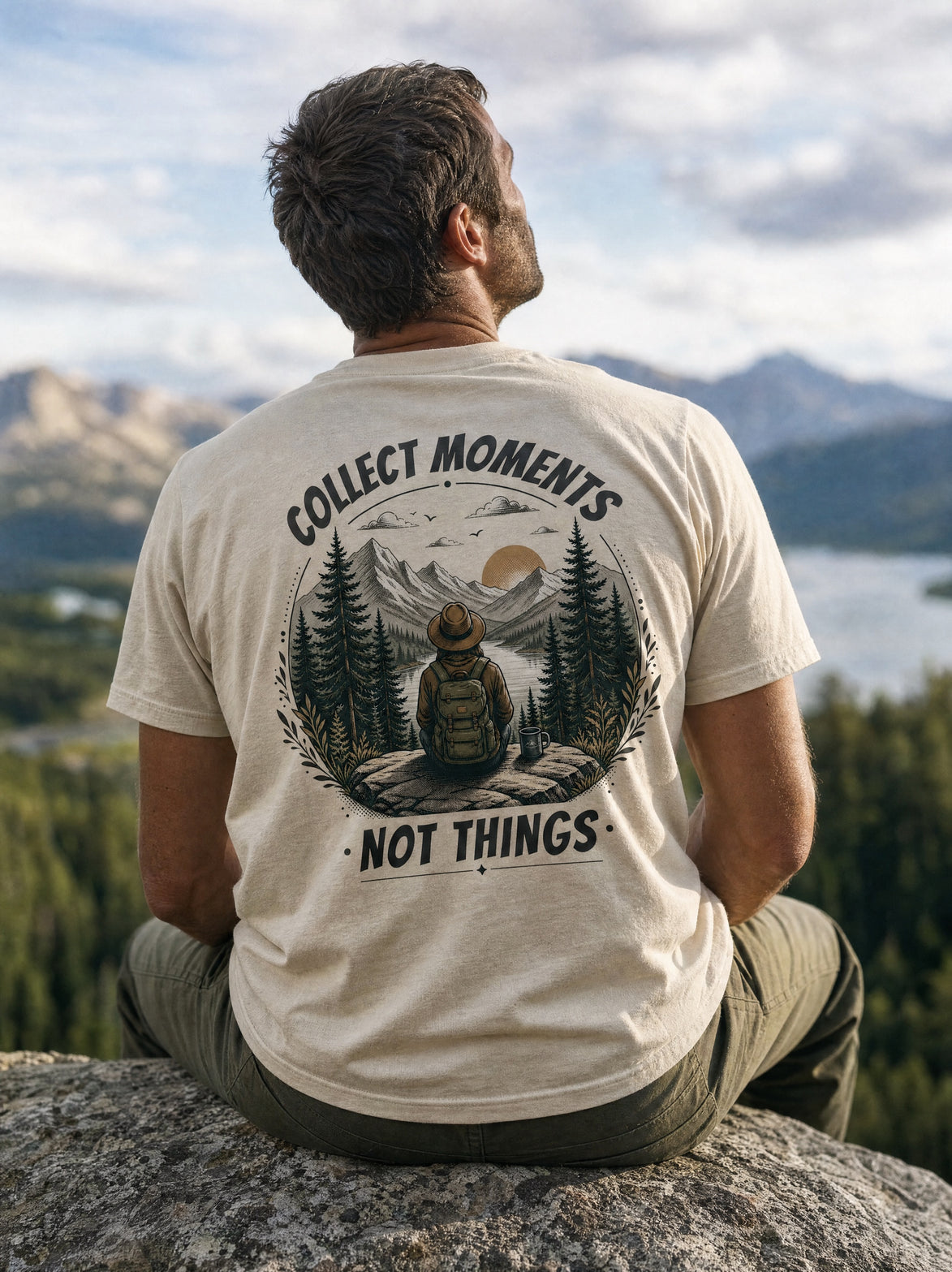 Collect Moments Not Things - Organic Shirt