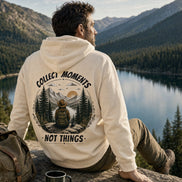 Collect Moments Not Things - Organic Hoodie