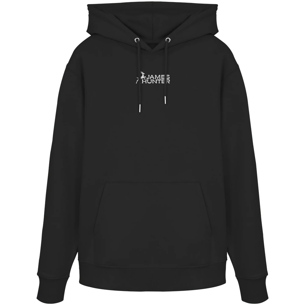James Hunter Family - Black / White - Organic Hoodie - James Hunter - Nature and Beyond