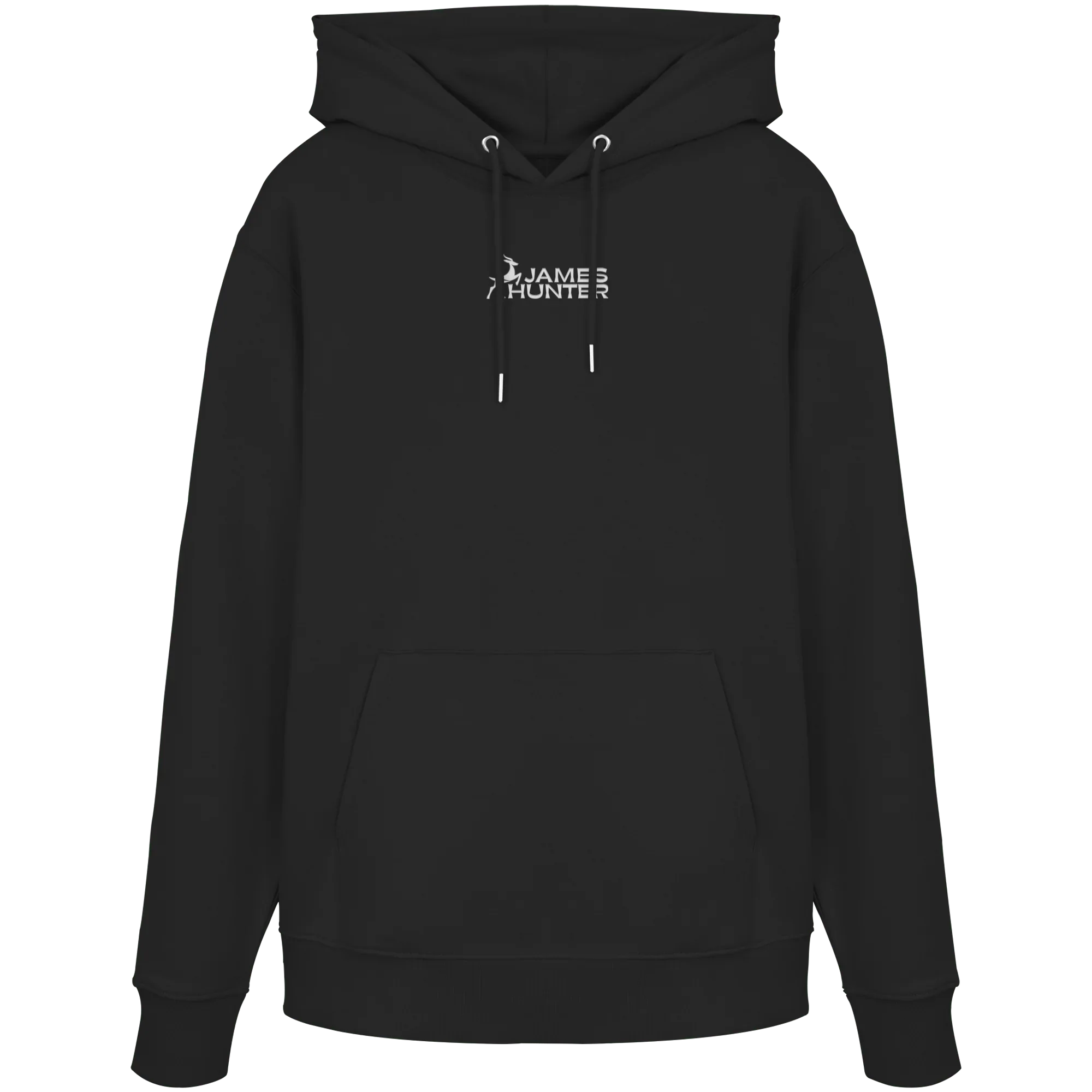 James Hunter Family - Black / White - Organic Hoodie - James Hunter - Nature and Beyond