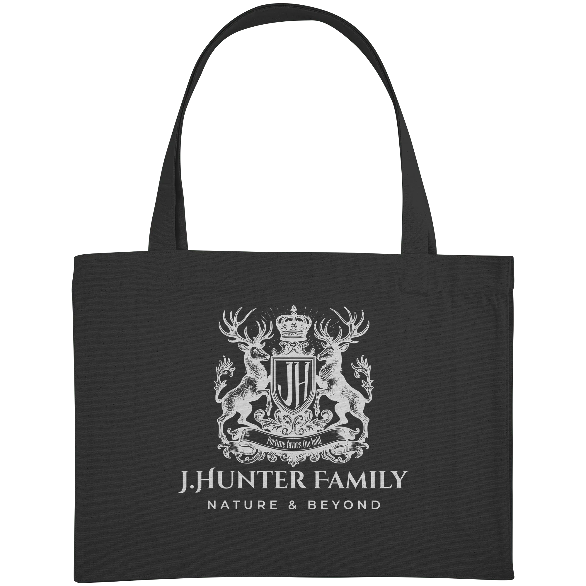 James Hunter Family - Black / White - Organic Shopping - Bag - James Hunter - Nature and Beyond