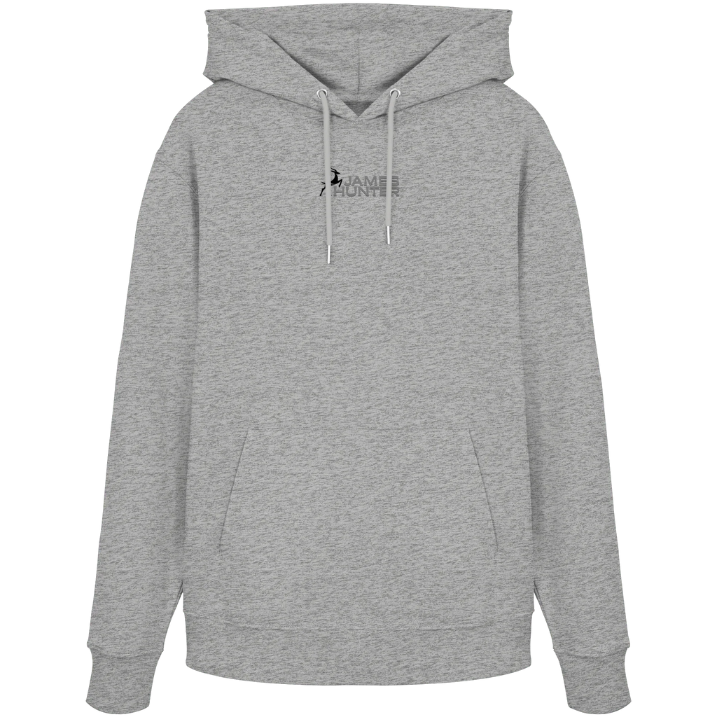 James Hunter Family - Grey/Black - Organic Hoodie - James Hunter - Nature and Beyond
