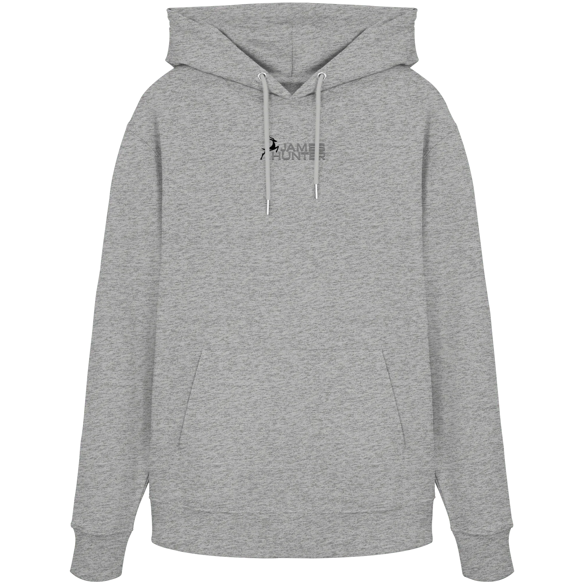 James Hunter Family - Grey/Black - Organic Hoodie - James Hunter - Nature and Beyond