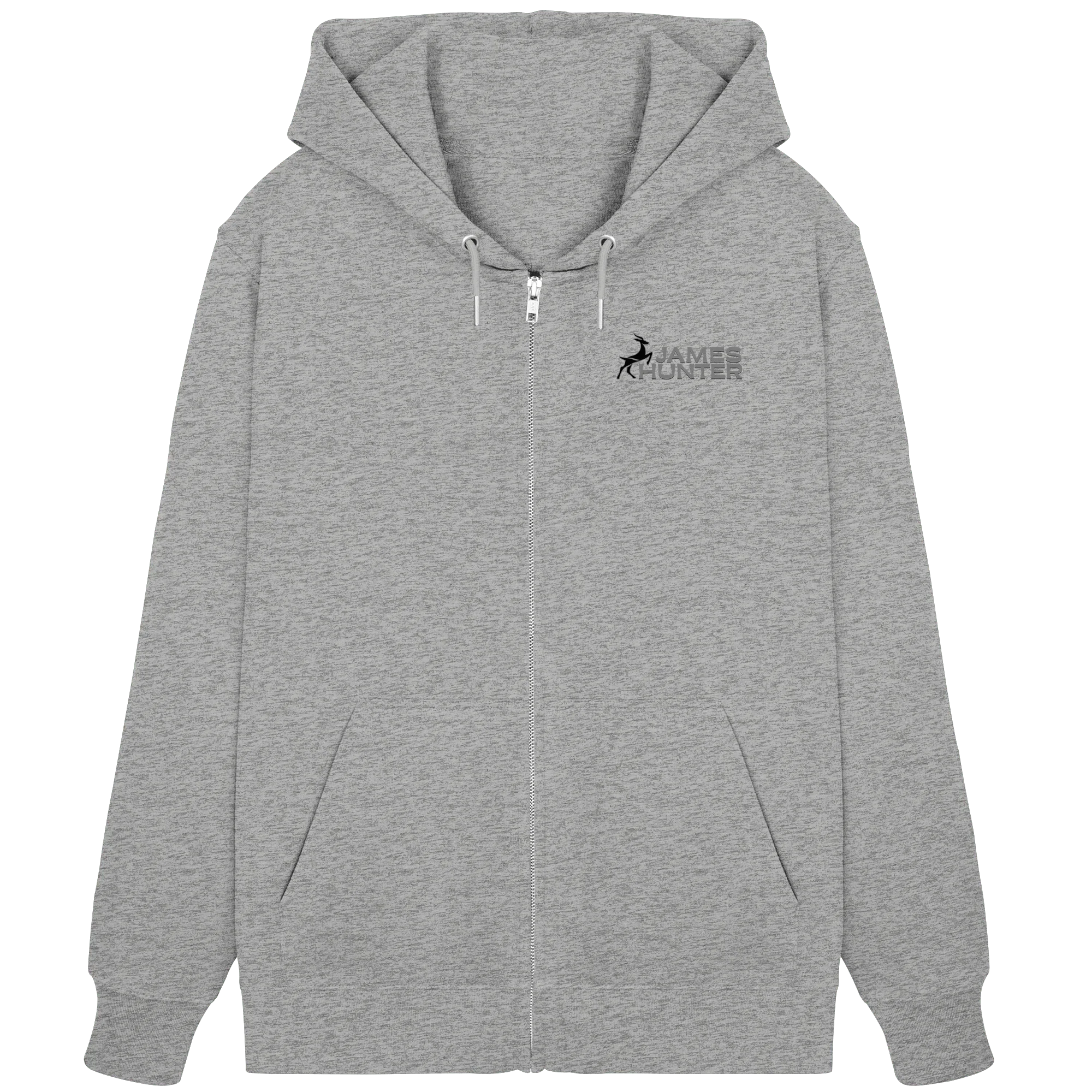James Hunter Family - Grey/Black - Organic Zipper - James Hunter - Nature and Beyond