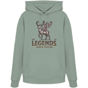 James Hunter - Nature and Beyond Hoodies Aloe / XS Deer Legends - Organic Hoodie
