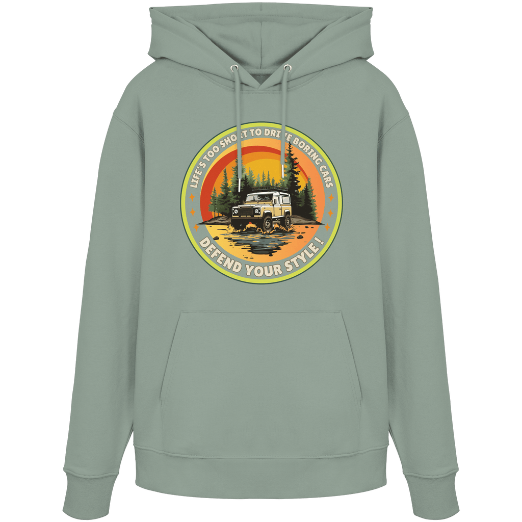James Hunter - Nature and Beyond Hoodies Aloe / XS Defend your Style ! - Organic Hoodie