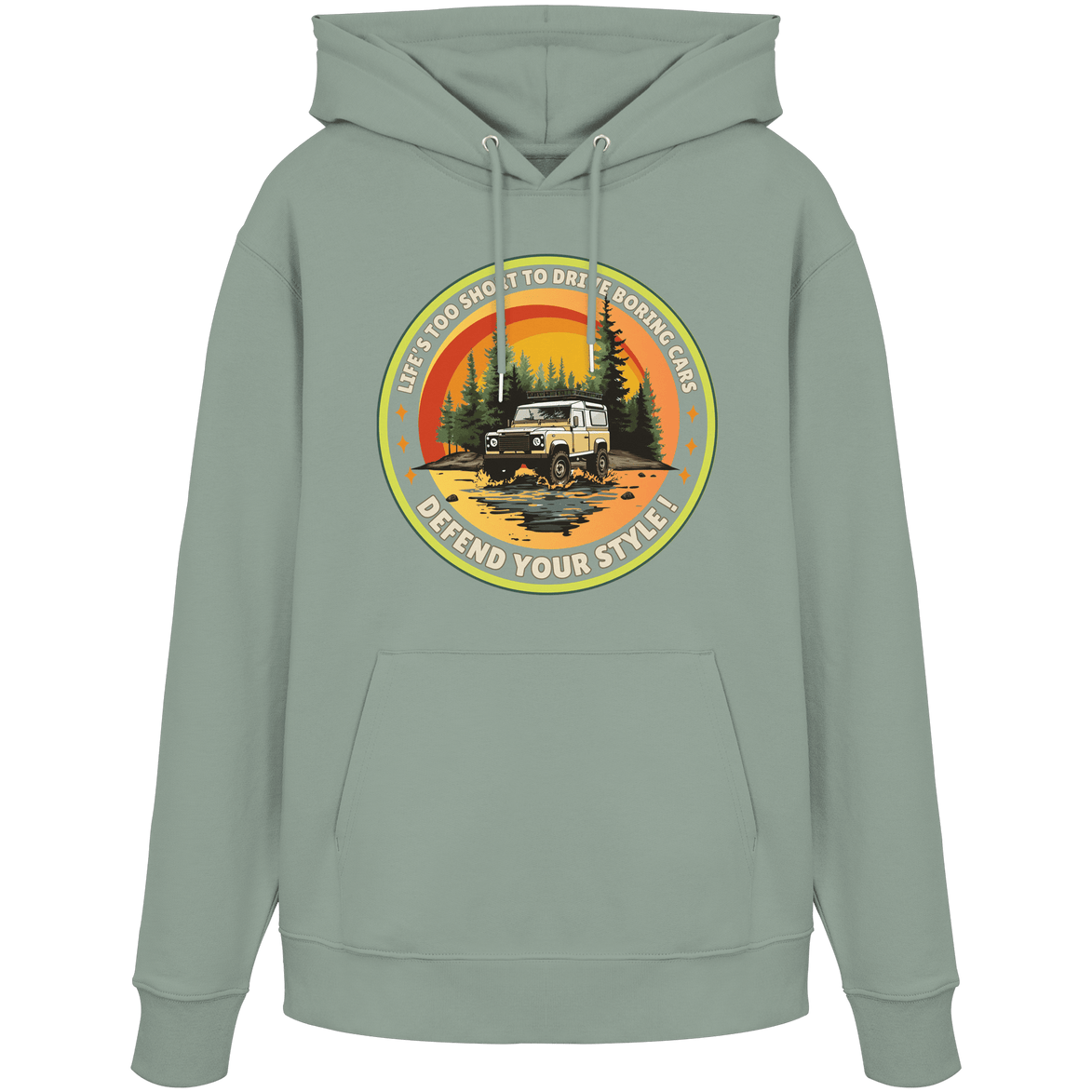 James Hunter - Nature and Beyond Hoodies Aloe / XS Defend your Style ! - Organic Hoodie