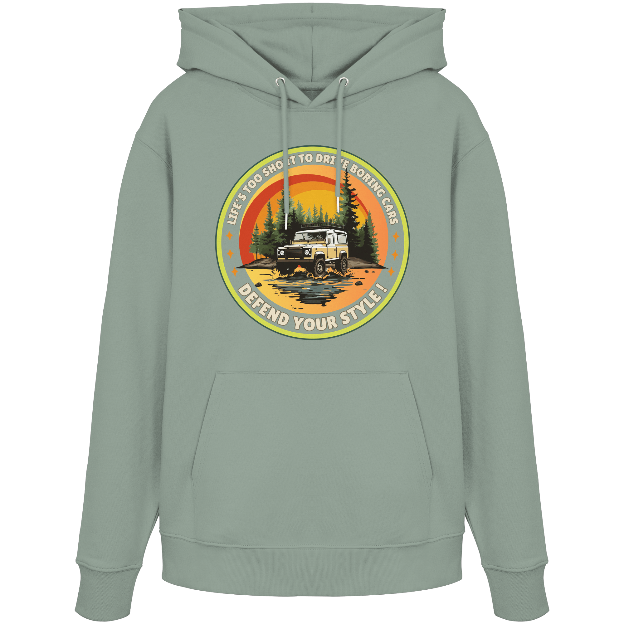 James Hunter - Nature and Beyond Hoodies Aloe / XS Defend your Style ! - Organic Hoodie