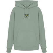 James Hunter - Nature and Beyond Hoodies Aloe / XS Owl Is Watching You (embroidery) - Organic Hoodie