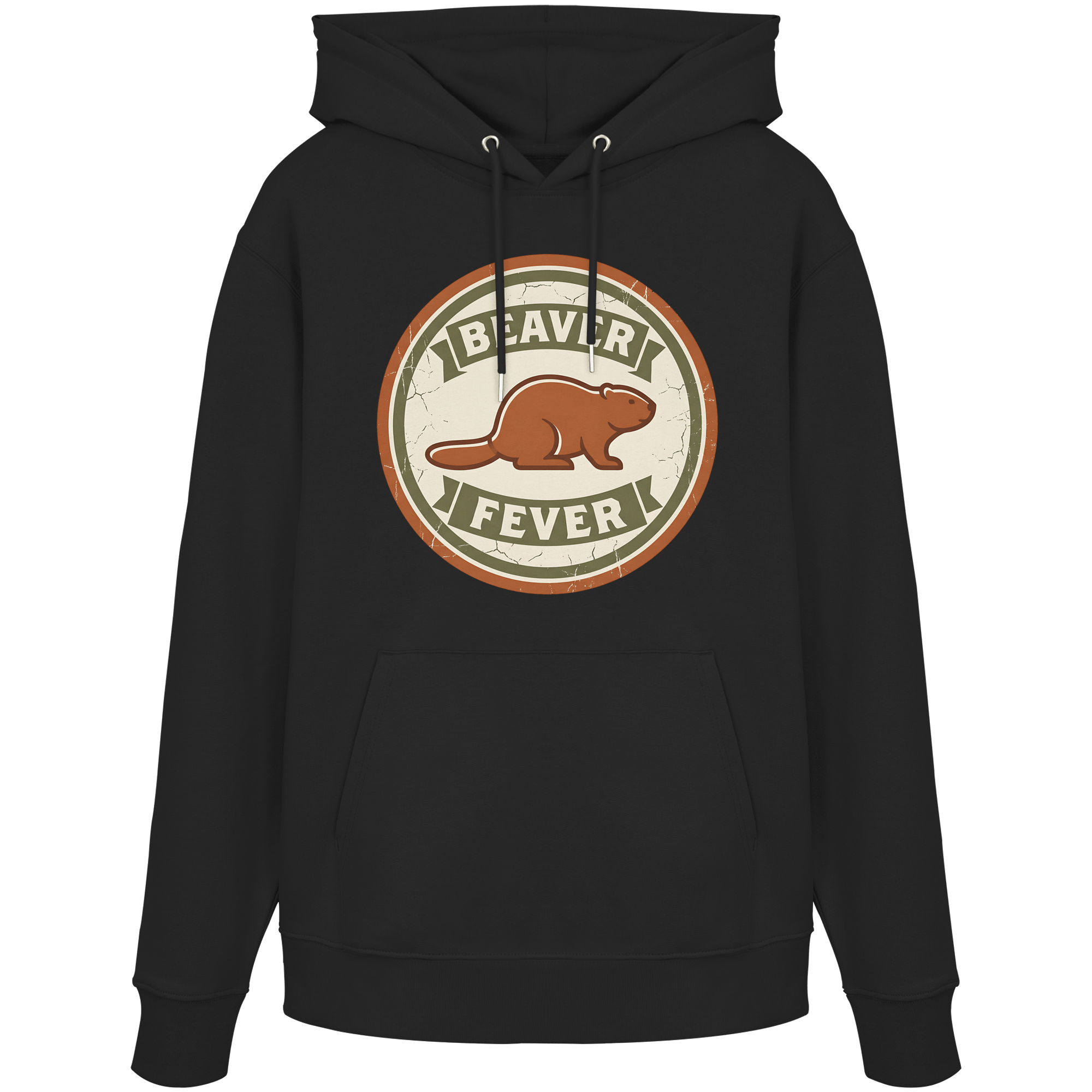 James Hunter - Nature and Beyond Hoodies Black / XS Beaver Fever - Organic Hoodie