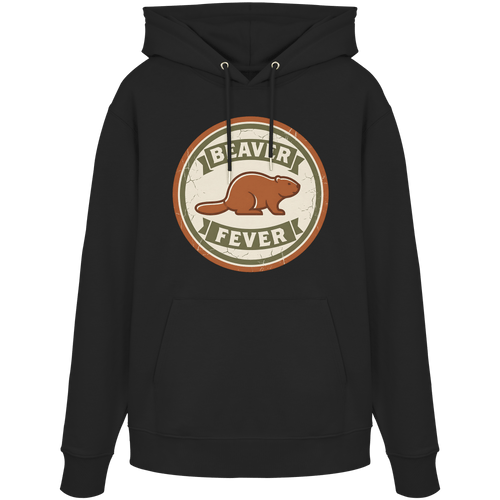 James Hunter - Nature and Beyond Hoodies Black / XS Beaver Fever - Organic Hoodie