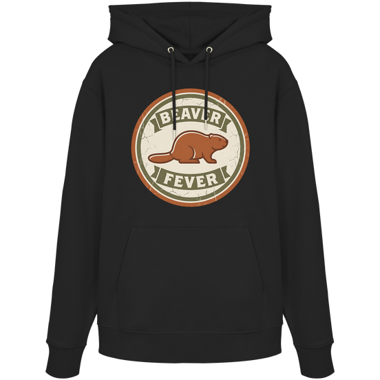 James Hunter - Nature and Beyond Hoodies Black / XS Beaver Fever - Organic Hoodie
