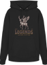 James Hunter - Nature and Beyond Hoodies Black / XS Deer Legends - Organic Hoodie