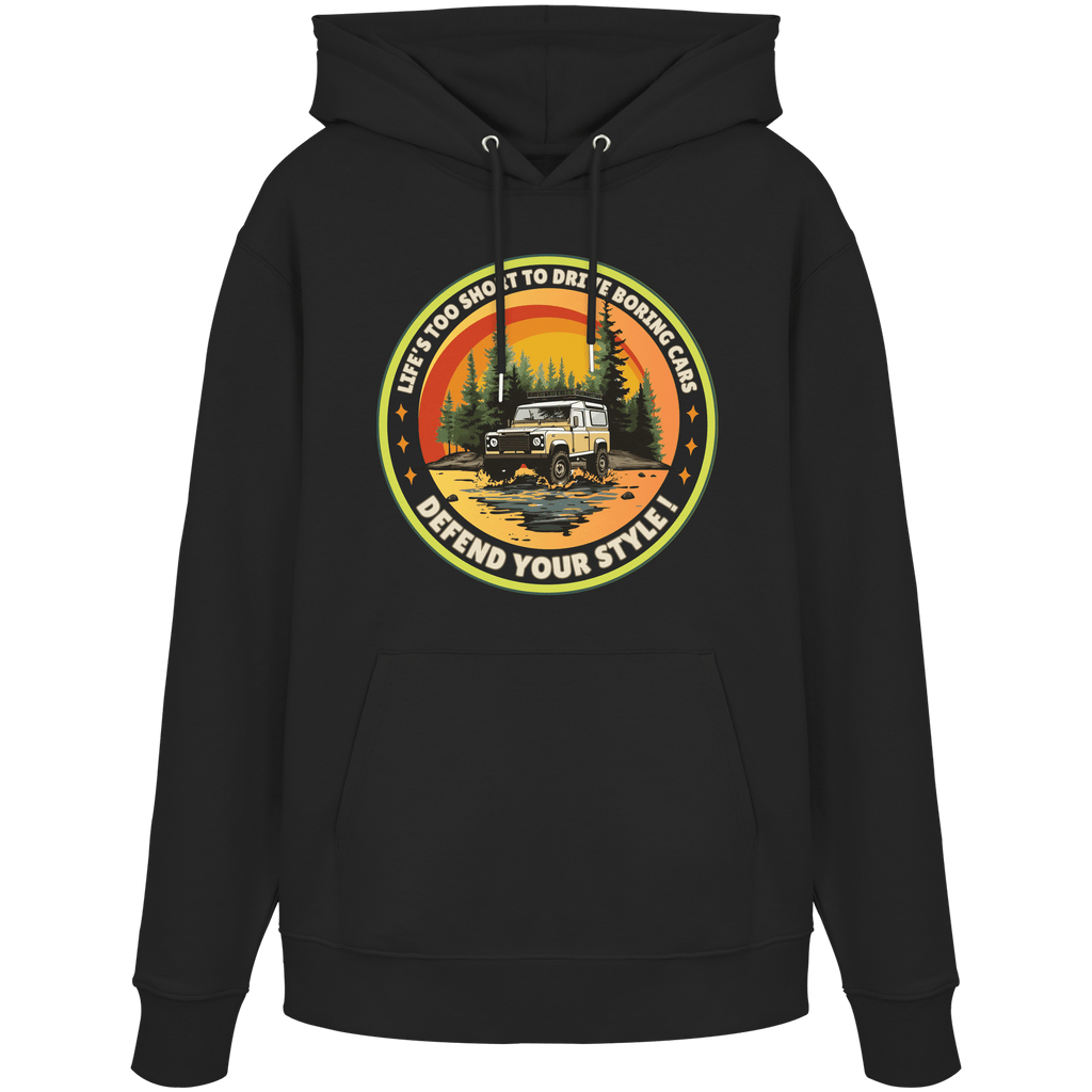 James Hunter - Nature and Beyond Hoodies Black / XS Defend your Style ! - Organic Hoodie