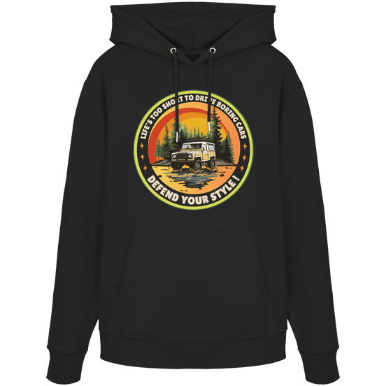James Hunter - Nature and Beyond Hoodies Black / XS Defend your Style ! - Organic Hoodie