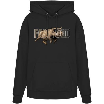 James Hunter - Nature and Beyond Hoodies Black / XS FASTFOOD - Organic Hoodie