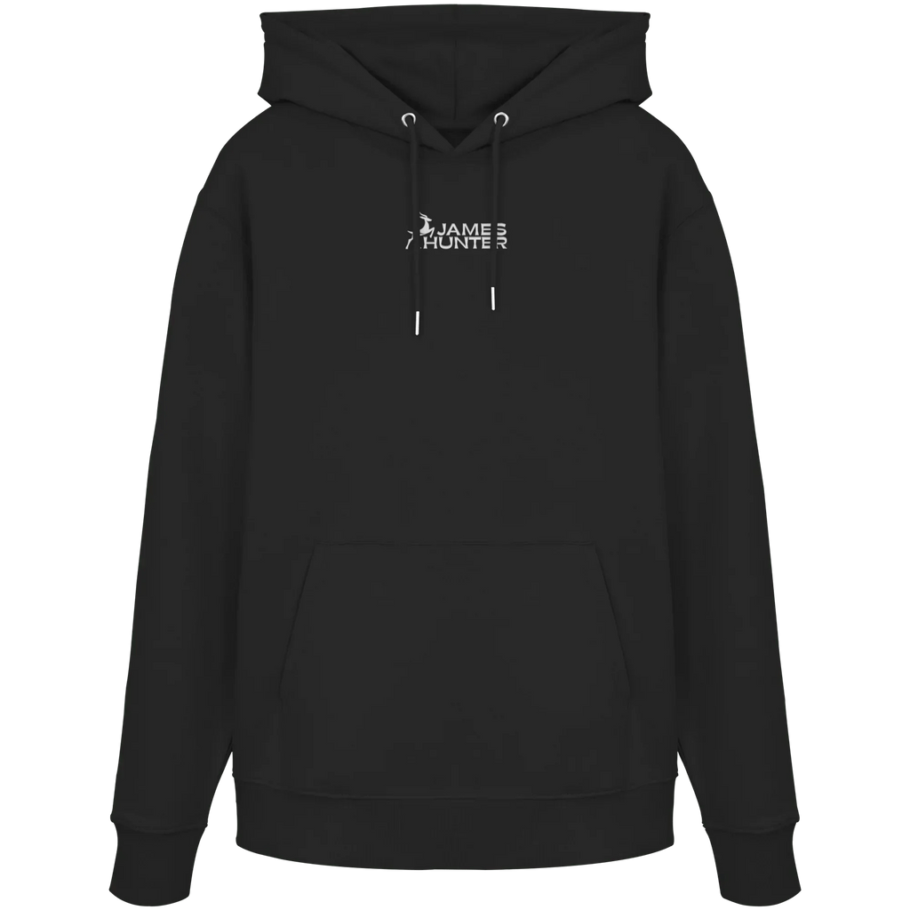 James Hunter Family - Black / White - Organic Hoodie - James Hunter - Nature and Beyond