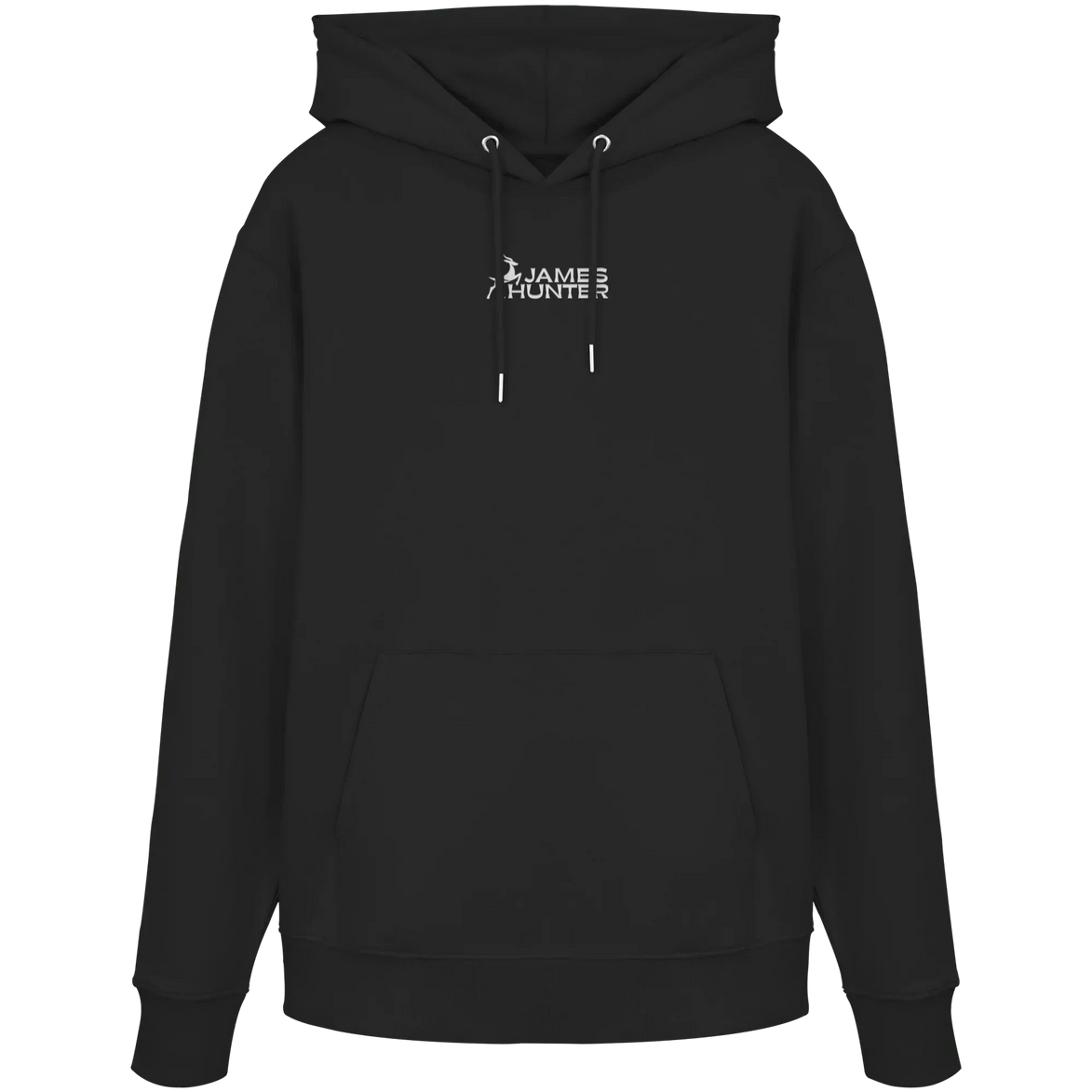 James Hunter Family - Black / White - Organic Hoodie - James Hunter - Nature and Beyond