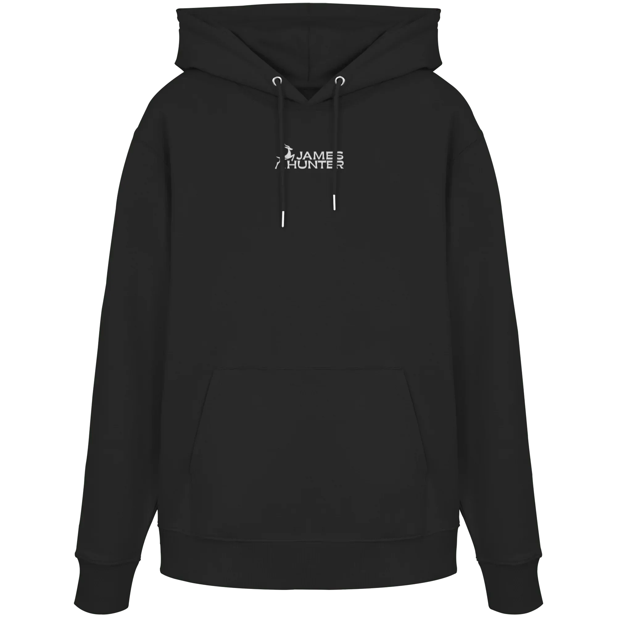 James Hunter Family - Black / White - Organic Hoodie - James Hunter - Nature and Beyond