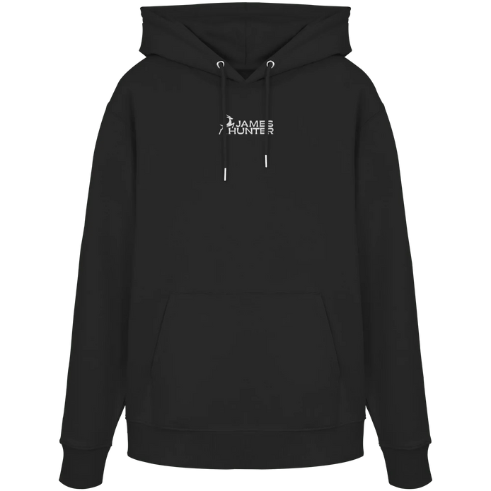 James Hunter Family - Black / White - Organic Hoodie - James Hunter - Nature and Beyond
