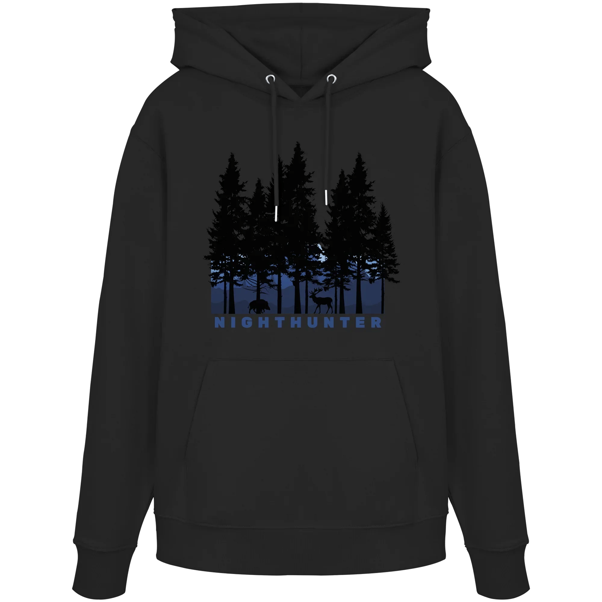 The Nighthunter - Organic Hoodie - James Hunter - Nature and Beyond