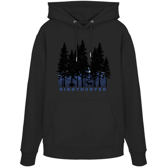 The Nighthunter - Organic Hoodie - James Hunter - Nature and Beyond