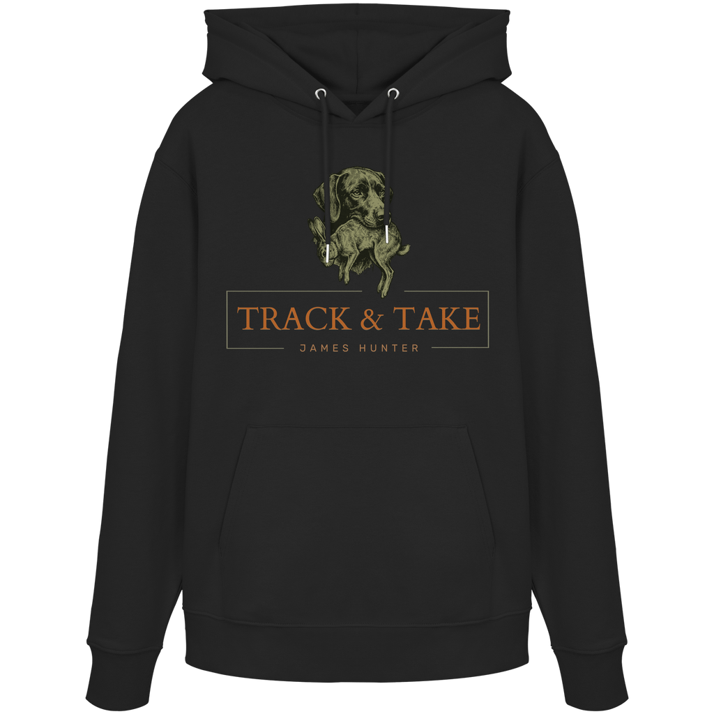 James Hunter - Nature and Beyond Hoodies Black / XS Track & Take - Organic Hoodie