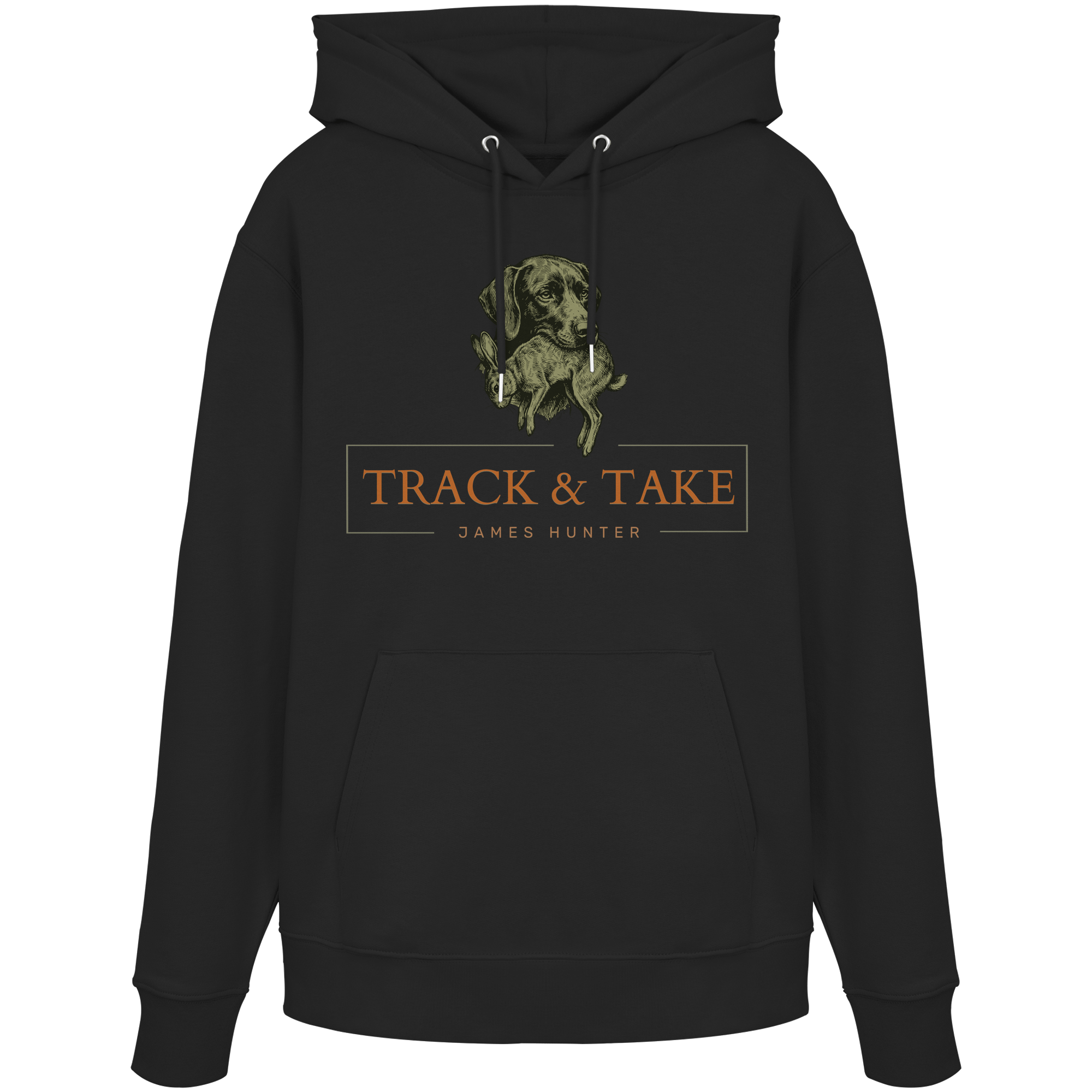 James Hunter - Nature and Beyond Hoodies Black / XS Track & Take - Organic Hoodie