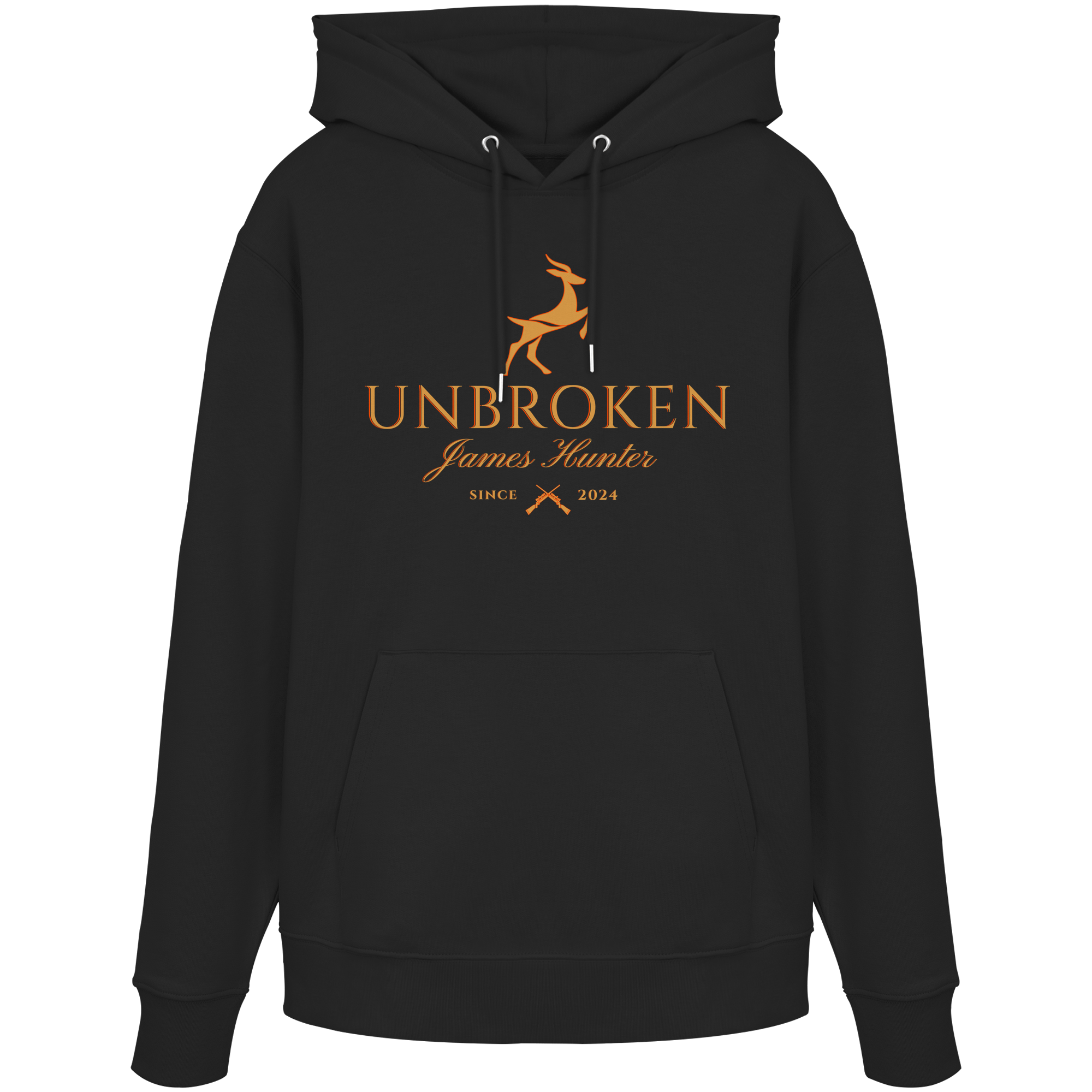 James Hunter - Nature and Beyond Hoodies Black / XS Unbroken - since 2024 - Organic Hoodie