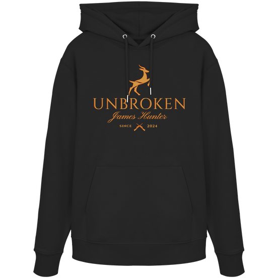 James Hunter - Nature and Beyond Hoodies Black / XS Unbroken - since 2024 - Organic Hoodie
