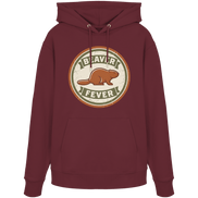 James Hunter - Nature and Beyond Hoodies Burgundy / XS Beaver Fever - Organic Hoodie