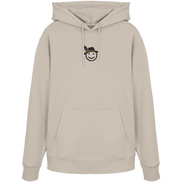 James Hunter - Nature and Beyond Hoodies Desert Dust / XS Happy Hunter (embroidery) - Organic Hoodie