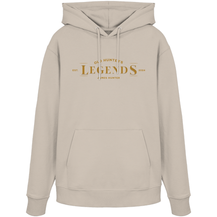 James Hunter - Nature and Beyond Hoodies Desert Dust / XS Old Hunter's Legends - Organic Hoodie