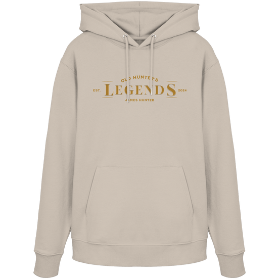 James Hunter - Nature and Beyond Hoodies Desert Dust / XS Old Hunter's Legends - Organic Hoodie