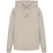 James Hunter - Nature and Beyond Hoodies Desert Dust / XS Resting Fox (embroidery) - Organic Hoodie