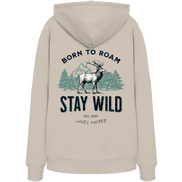 James Hunter - Nature and Beyond Hoodies Desert Dust / XS Stay Wild — Born to Roam - Organic Hoodie