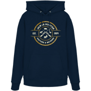 James Hunter - Nature and Beyond Hoodies French Navy / XS The Hunter’s Emblem – James Hunter Original - Organic Hoodie