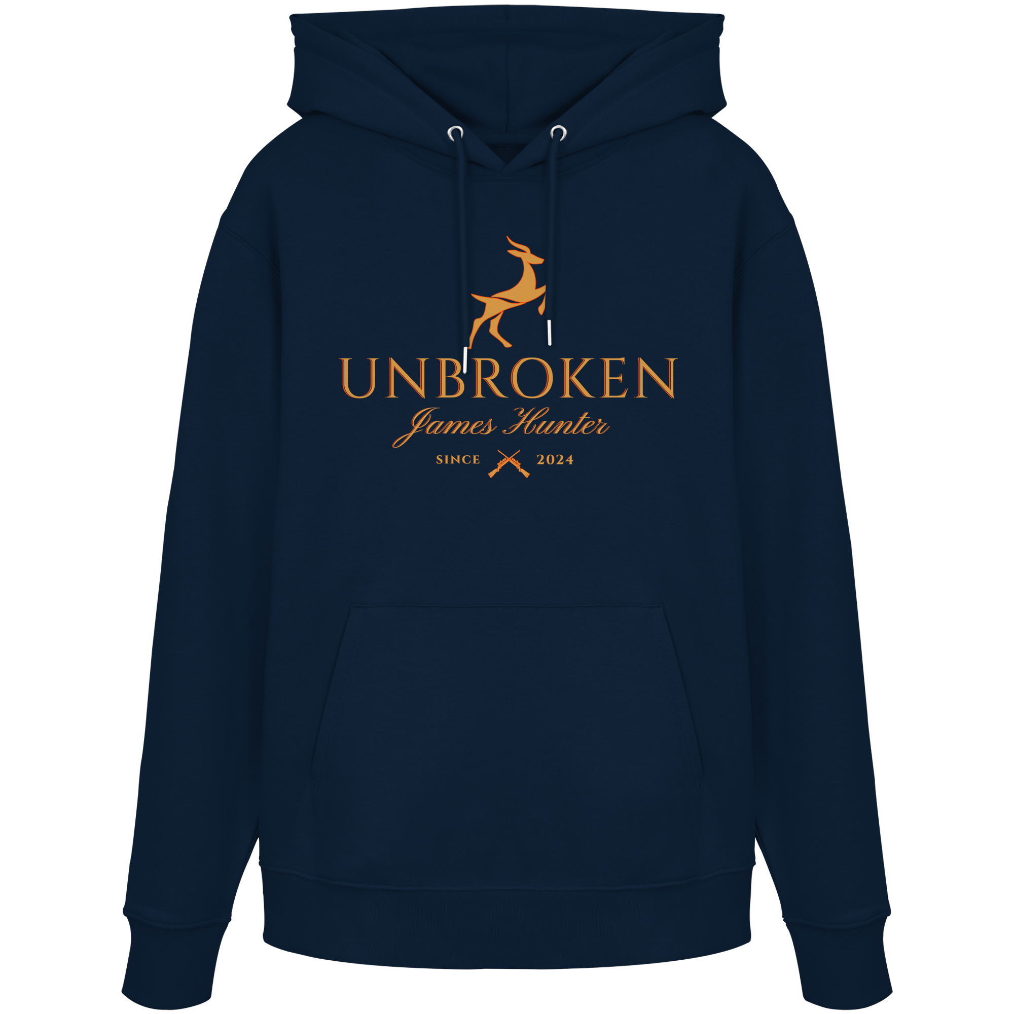 James Hunter - Nature and Beyond Hoodies French Navy / XS Unbroken - since 2024 - Organic Hoodie
