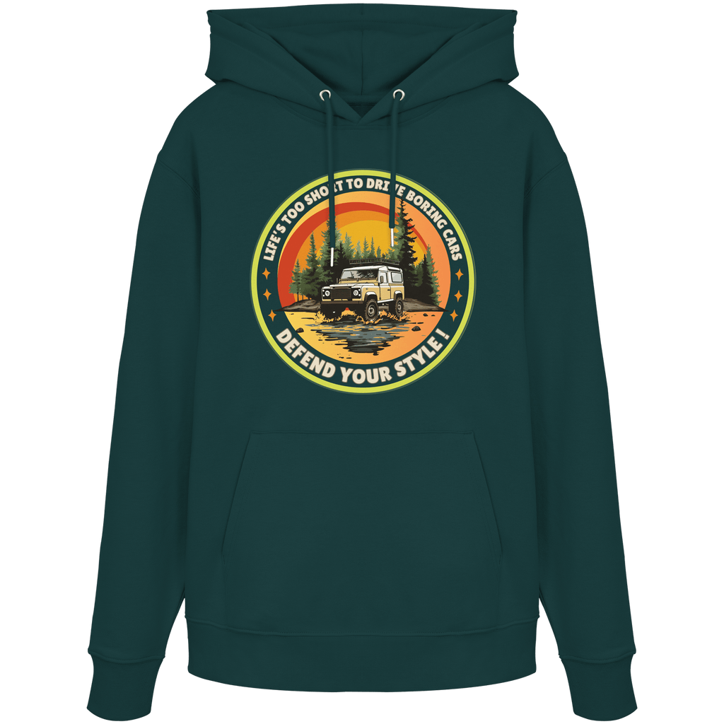 James Hunter - Nature and Beyond Hoodies Glazed Green / XS Defend your Style ! - Organic Hoodie